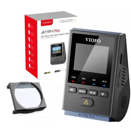 VIOFO A119M Pro – Kamera Samochodowa 4K HDR GPS Wi-Fi 6